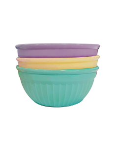 SET 3 CIOTOLE MULTIUSO, PLASTICA, PEDRINI