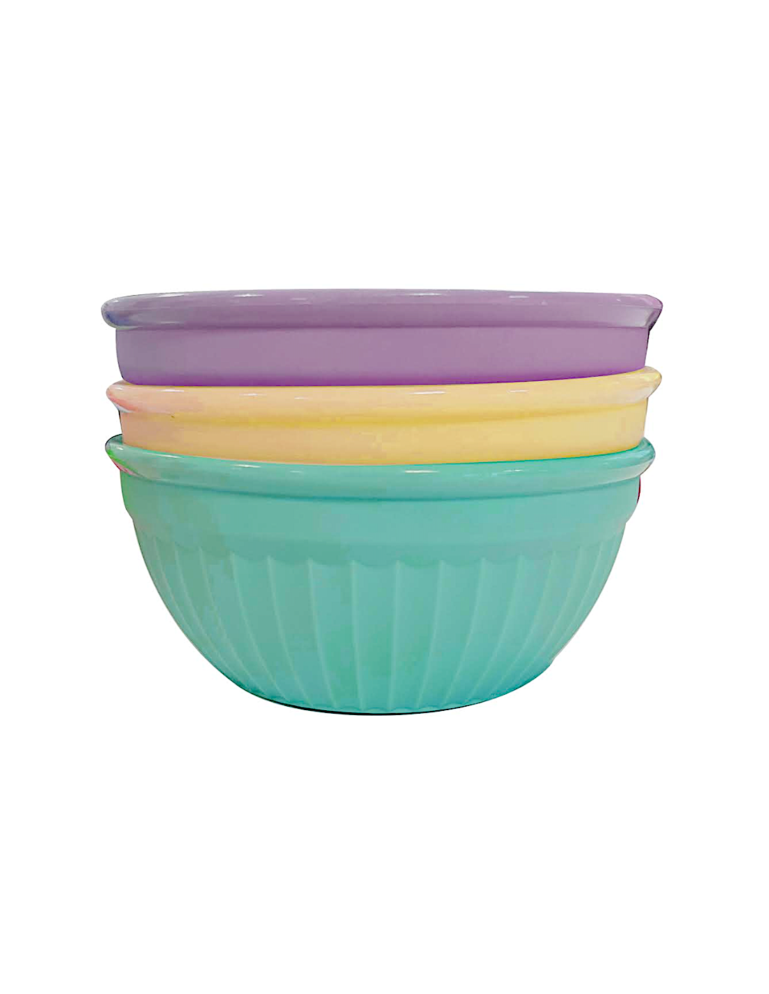 SET 3 CIOTOLE MULTIUSO, PLASTICA, PEDRINI