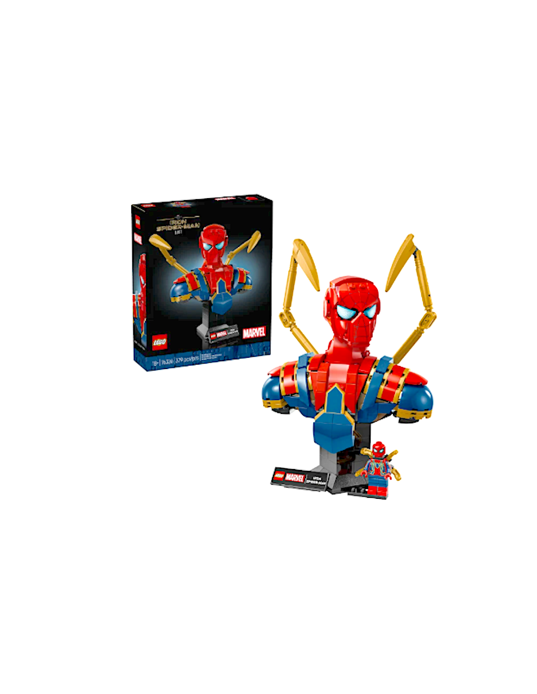 LEGO 76326 Marvel Busto di Iron Spider-Man