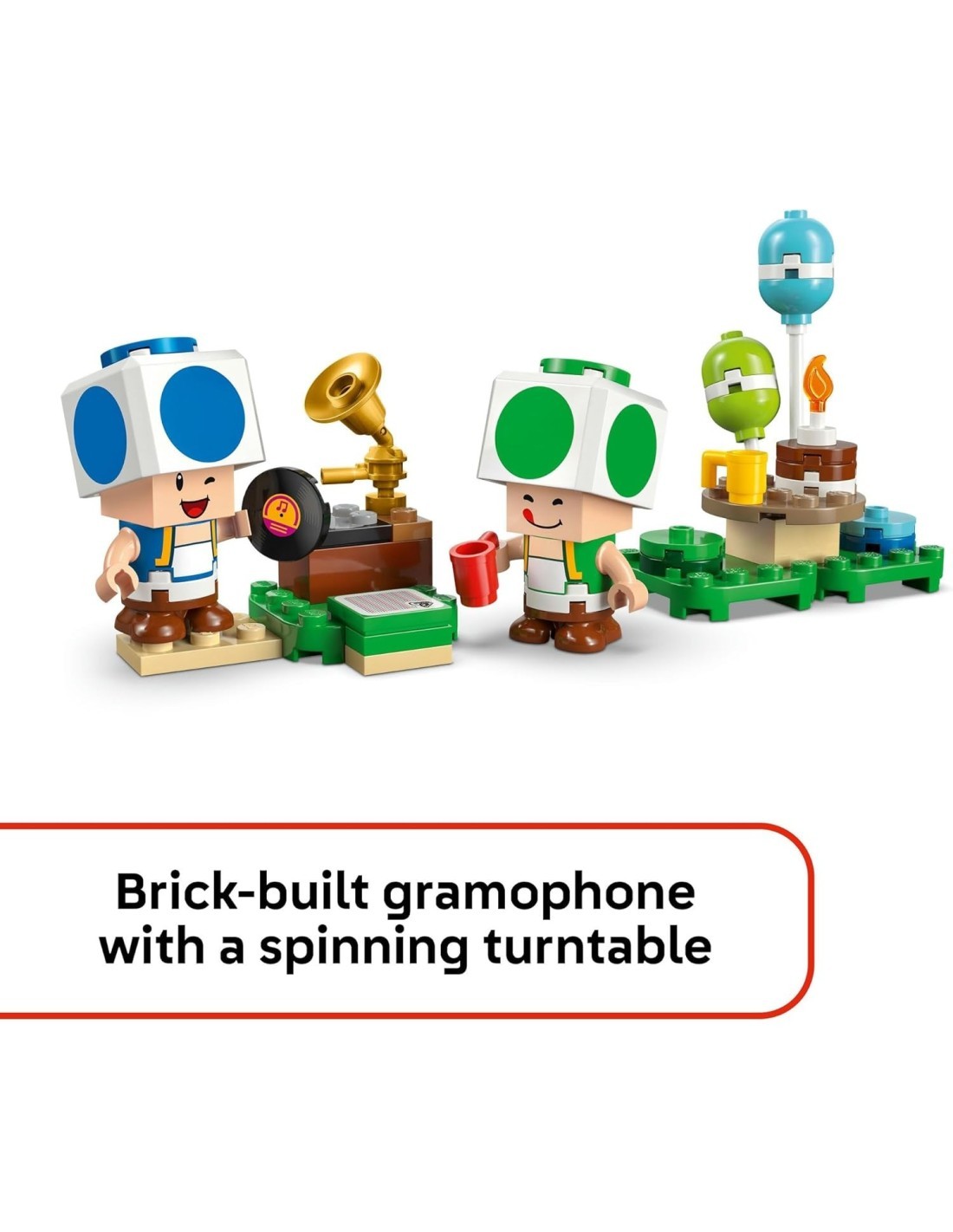 LEGO 72041 Super Mario Festa a Casa di Toad