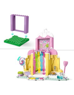 LEGO 11205 Gabby's Dollhouse Dolce Montagna e Giardino di Gattina Fatina