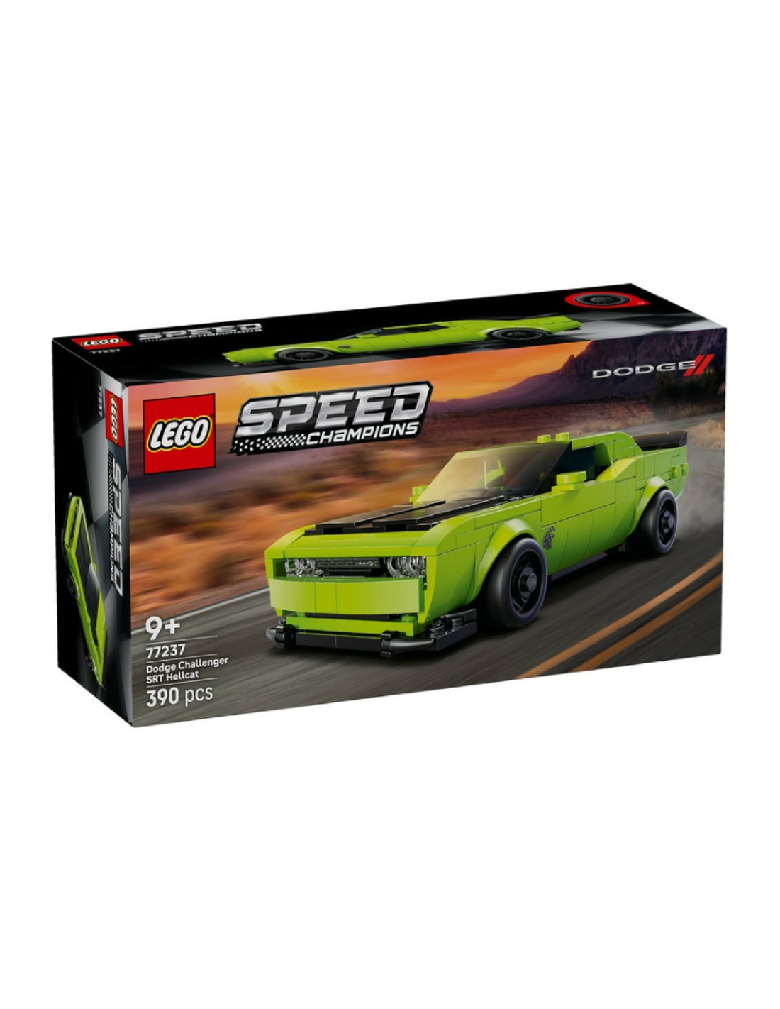 LEGO 77237 Speed Champions Dodge Challenger SRT Hellcat | Set Muscle Car Americana