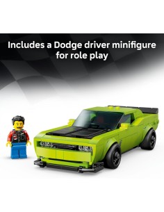 LEGO 77237 Speed Champions Dodge Challenger SRT Hellcat | Set Muscle Car Americana