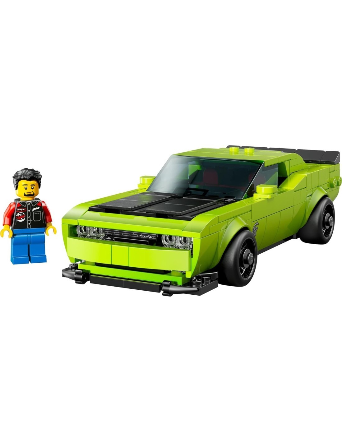 LEGO 77237 Speed Champions Dodge Challenger SRT Hellcat | Set Muscle Car Americana