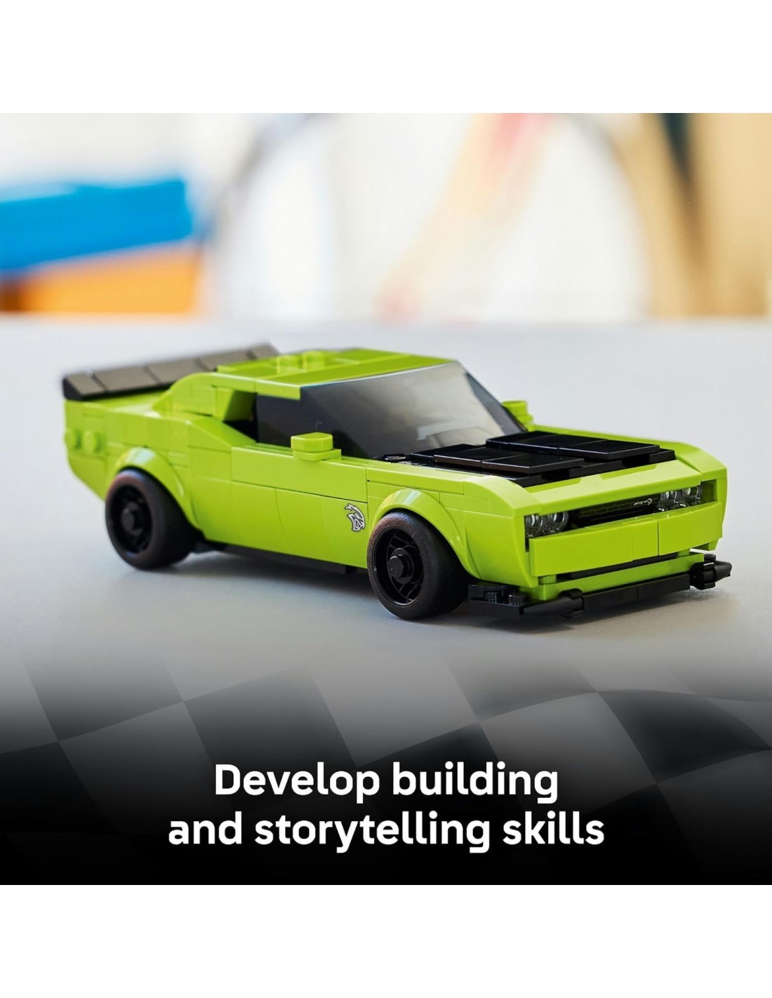 LEGO 77237 Speed Champions Dodge Challenger SRT Hellcat | Set Muscle Car Americana