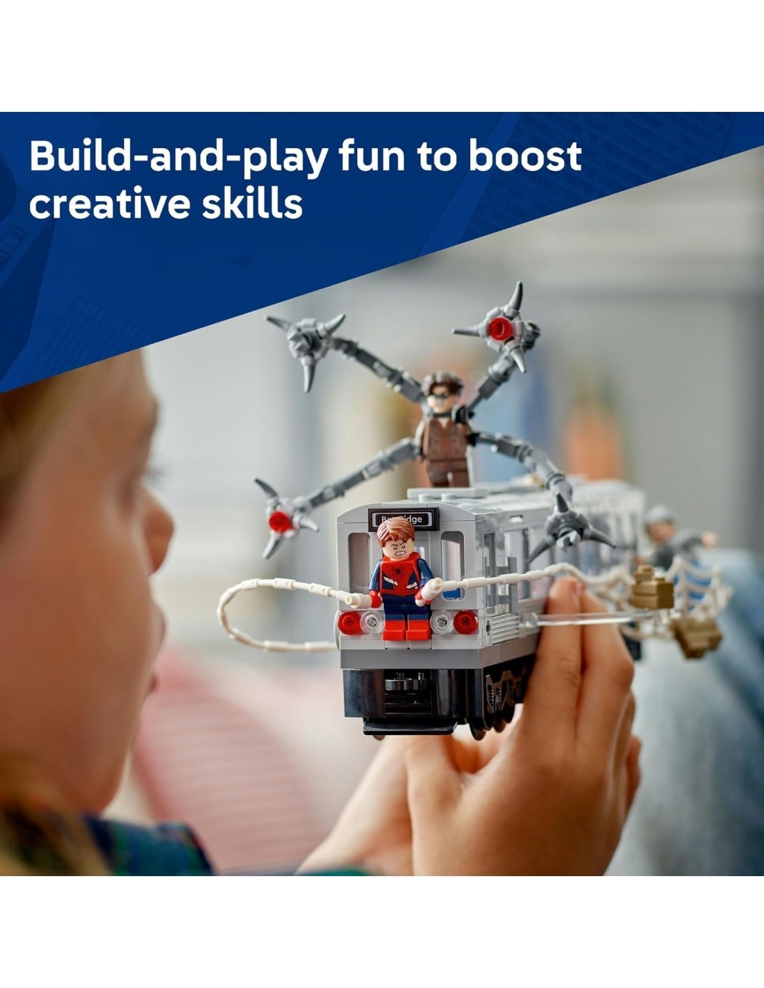 LEGO 76321 Spider-Man contro Doc Ock: Duello sul Treno