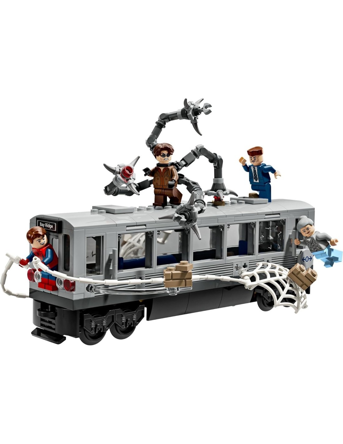 LEGO 76321 Spider-Man contro Doc Ock: Duello sul Treno