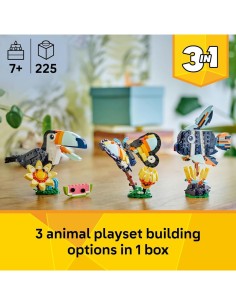 LEGO 31173 Creator 3 in 1 Animali Selvatici: Tucano Tropicale