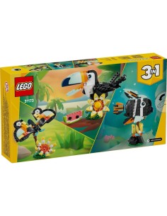 LEGO 31173 Creator 3 in 1 Animali Selvatici: Tucano Tropicale