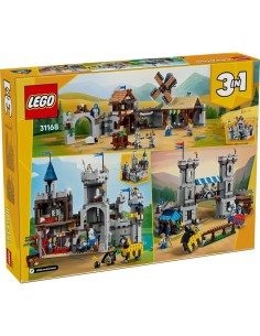 LEGO 31168 Creator Castello del Cavaliere Medievale | Set 3 in 1 Medievale