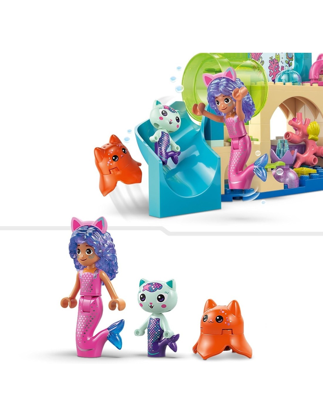 LEGO 11204 Gabby’s Dollhouse – Avventura nell’Acquario di Gabby Sirena
