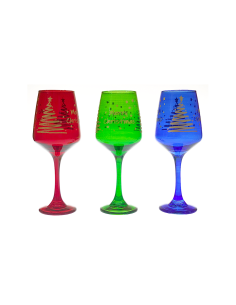 CONF 3 CALICI KING LUSTRO ALBERO MERRY ORO