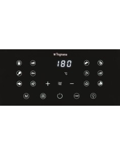 Friggitrice ad Aria, Iridea Rosso, 10 Litri, Doppia Resistenza, 2300W, Display Digitale