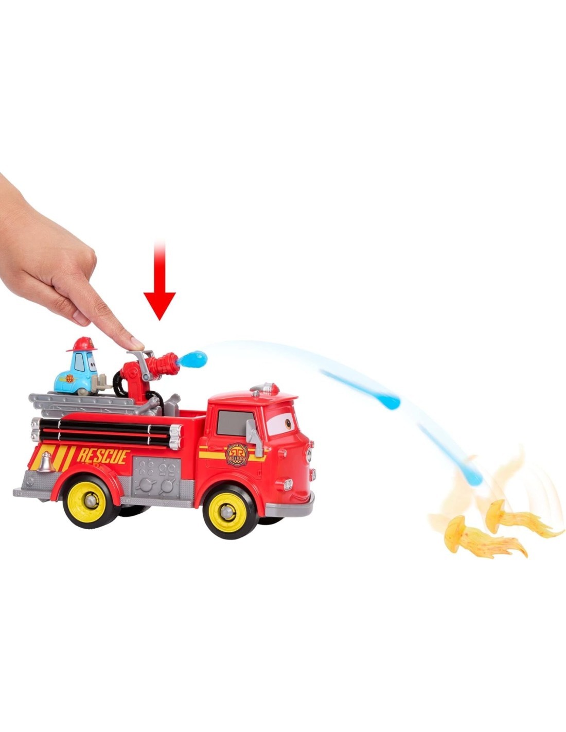 Disney Pixar Cars Sfreccia e Soccorri Red e Guido Pompieri
