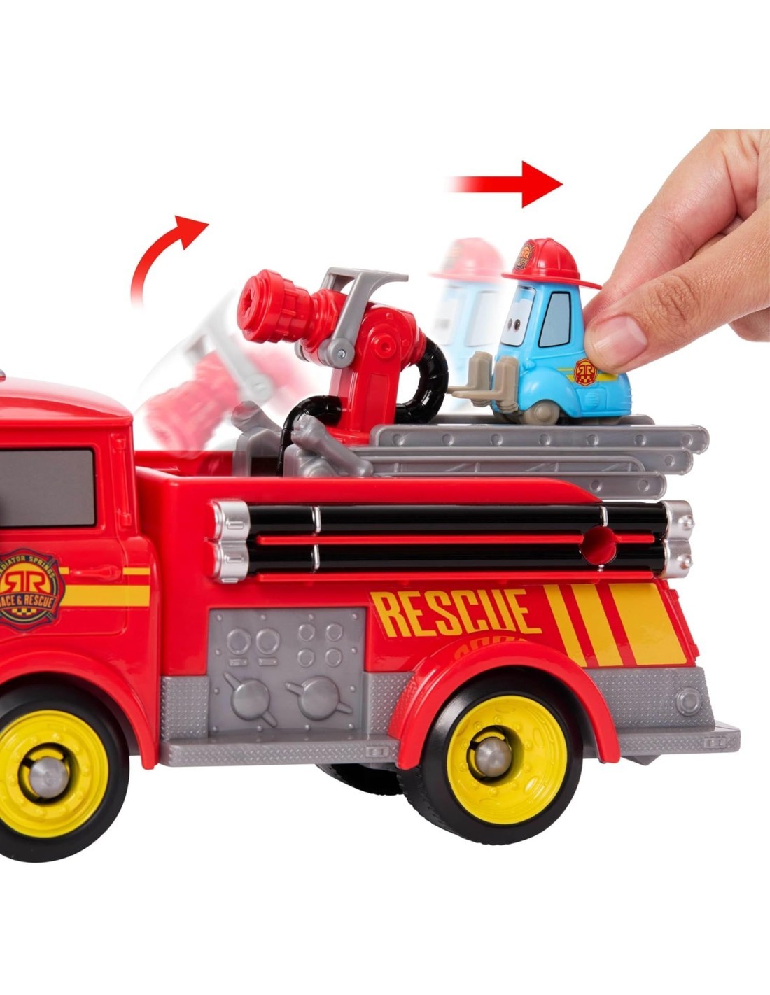 Disney Pixar Cars Sfreccia e Soccorri Red e Guido Pompieri