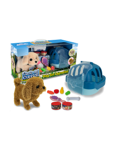 ISOLA DEI CUCCIOLI - PLAYSET CAGNOLINO ASSORTITO CON TRASPORTINO