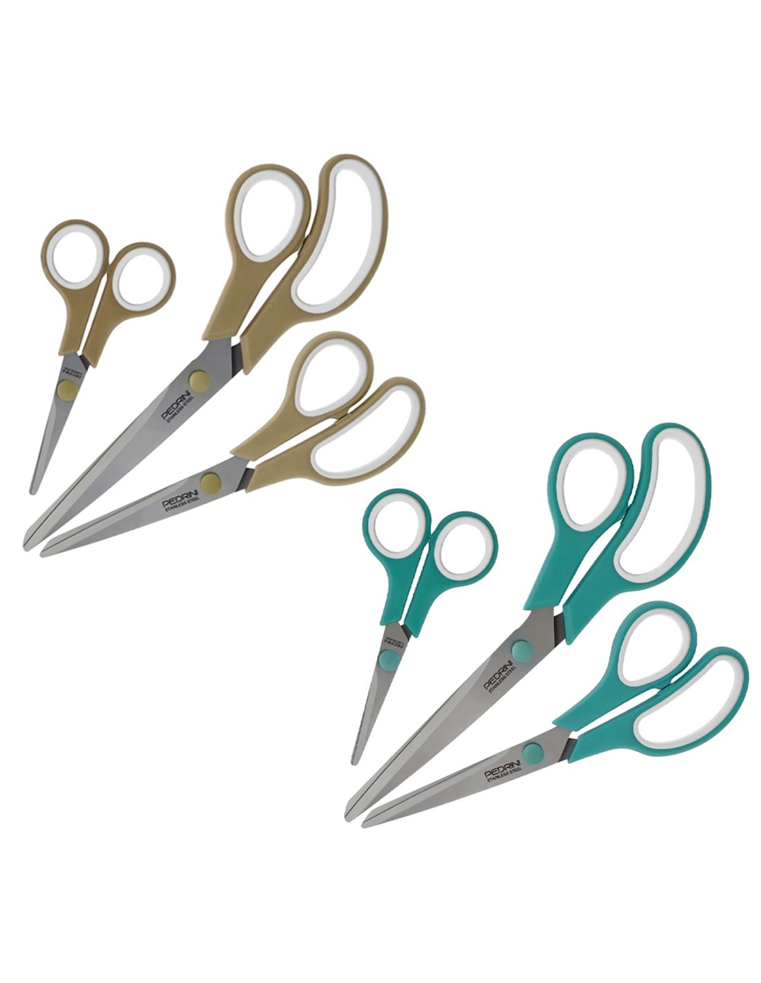 SET 3 FORBICI W2065, UNIVERSALI, PEDRINI
