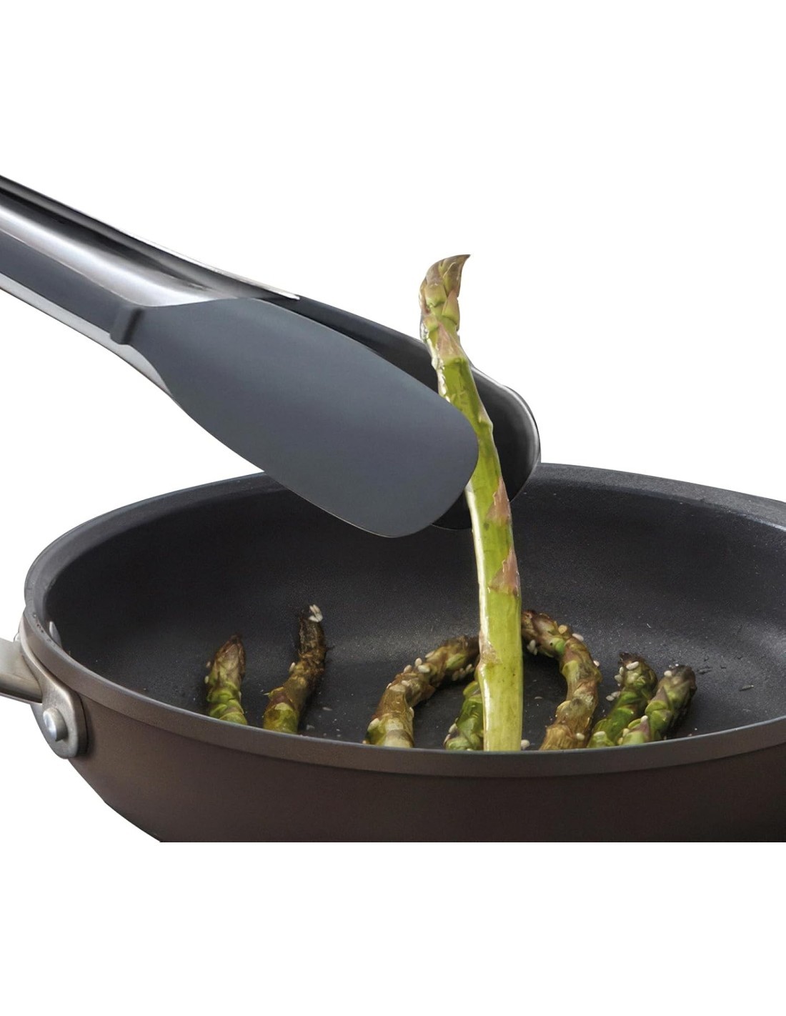 PEDRINI, PINZE CUCINA MULTIUSO ACCIAIO SILICONE, 25 CM