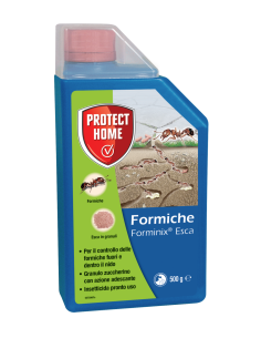 ESCA FORMICHE IN GRANULI FORMINIX PROTECT HOME 500 GRAMMI CON MISURINO