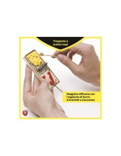 TRAPPOLA A SCATTO VICTOR PROTECT HOME PER RATTI SET 2 PEZZI