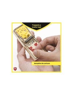 TRAPPOLA A SCATTO VICTOR PROTECT HOME PER RATTI SET 2 PEZZI