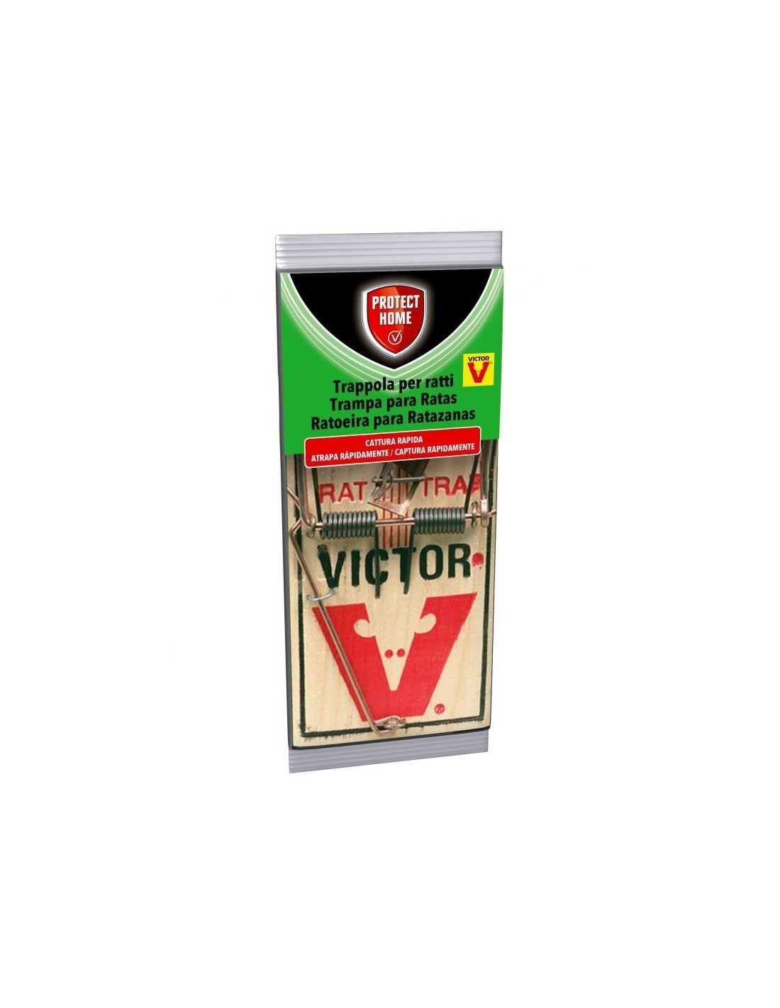 TRAPPOLA A SCATTO VICTOR PROTECT HOME PER RATTI