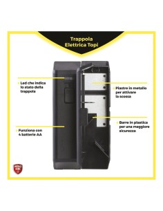 TRAPPOLA ELETTRICA VICTOR PROTECT HOME PER TOPI