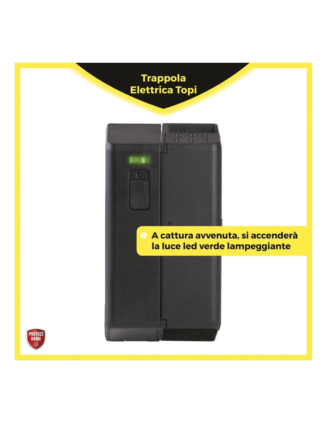 TRAPPOLA ELETTRICA VICTOR PROTECT HOME PER TOPI