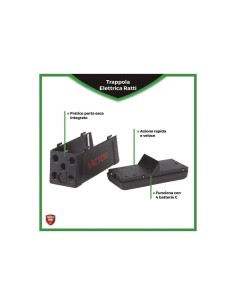 TRAPPOLA ELETTRICA VICTOR PROTECT HOME PER RATTI