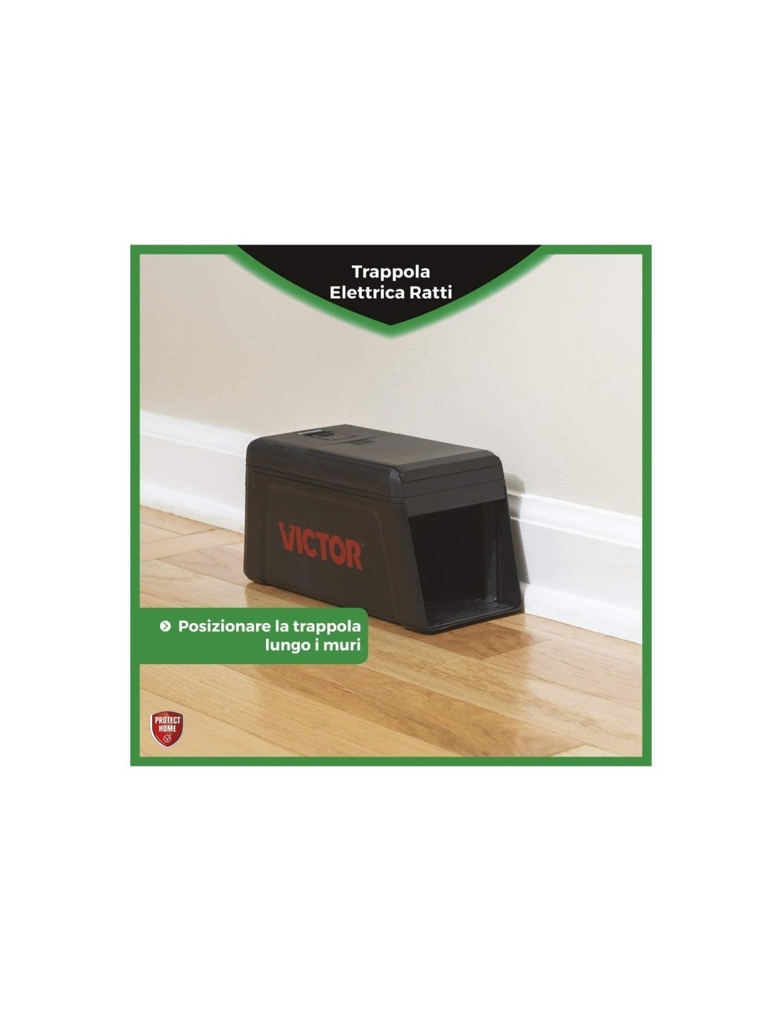 TRAPPOLA ELETTRICA VICTOR PROTECT HOME PER RATTI