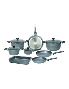 Batteria 12 pezzi Grancucina Phaetra Tognana Antiaderente