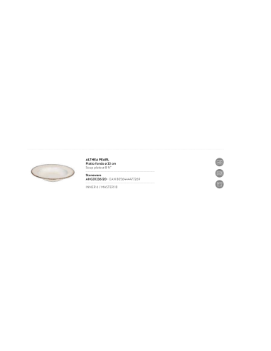 Soup Plate Althea Pearl