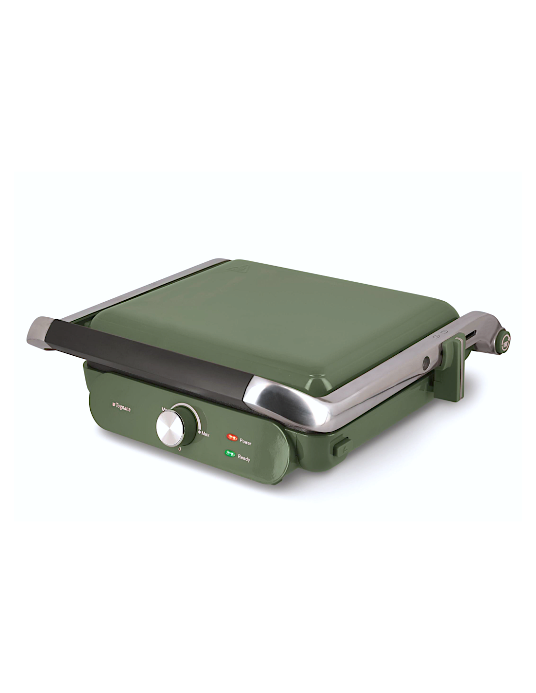 Bistecchiera Elettrica con Piastre Rimovibili Verde Salvia - 2000W