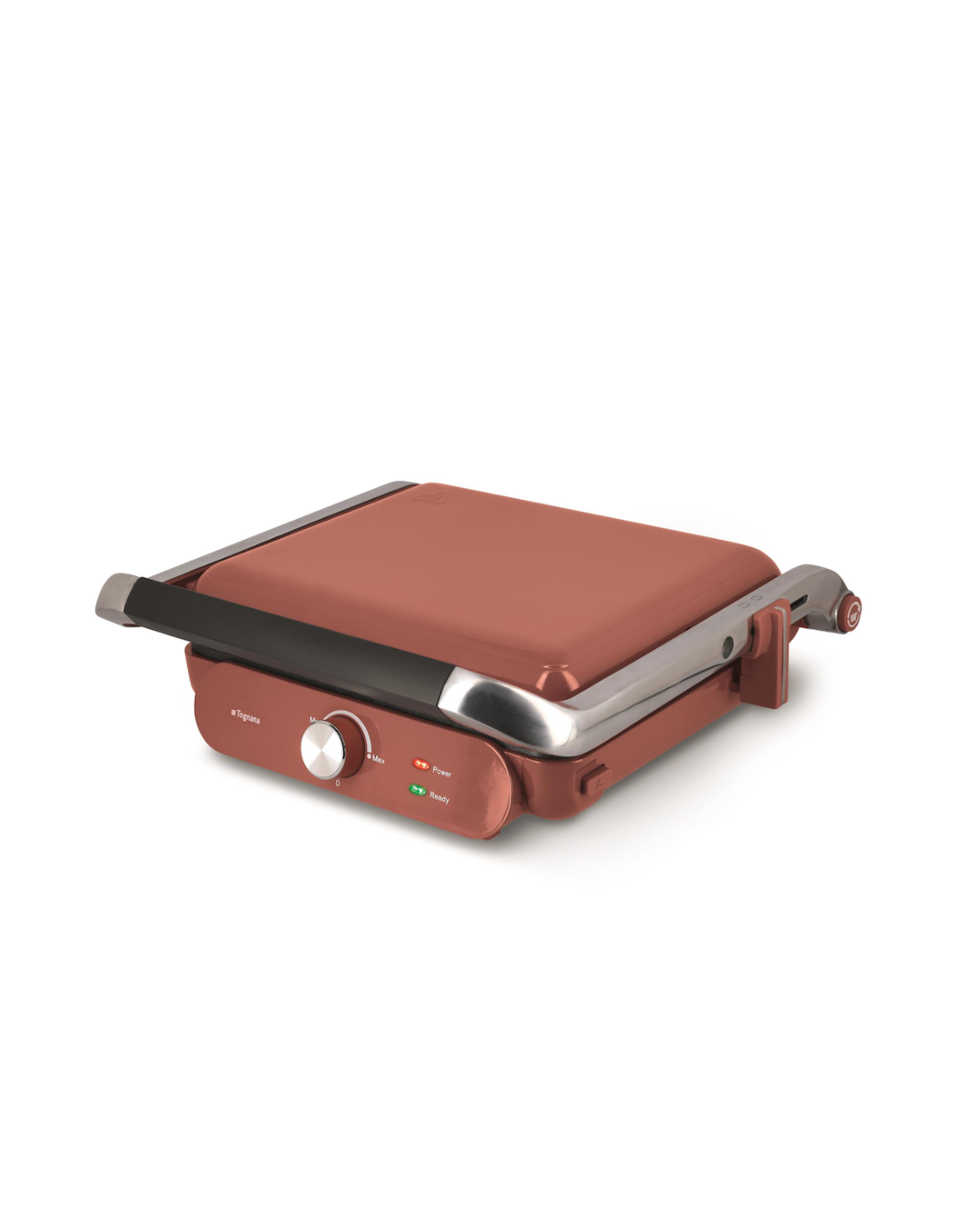Bistecchiera Elettrica con Piastre Rimovibili - 2000W COLORE ROSSO MELA
