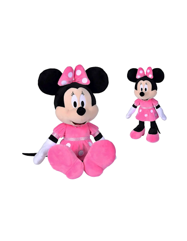 PELUCHE MINNIE  43CM DISNEY, MORBIDO, GIOCATTOLO, REGALO BAMBINI