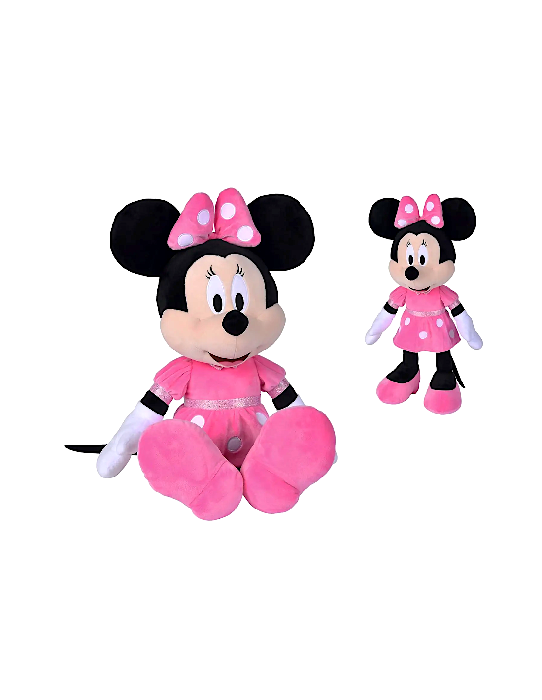 PELUCHE MINNIE  43CM DISNEY, MORBIDO, GIOCATTOLO, REGALO BAMBINI