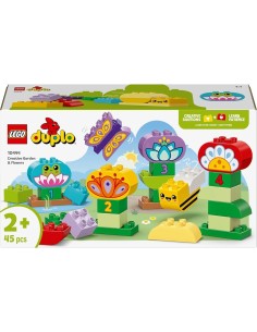LEGO DUPLO, GIARDINO E FIORI CREATIVI, GIOCHI MONTESSORI, COSTRUZIONE, BAMBINI