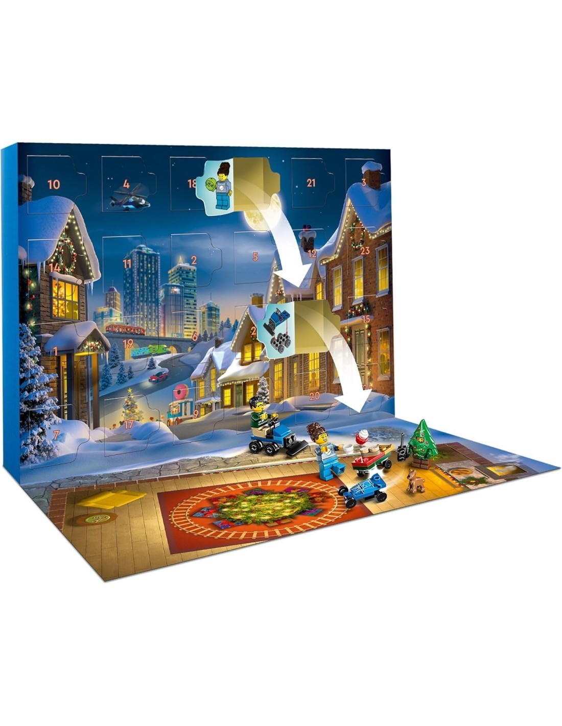 LEGO, CITY, CALENDARIO DELL'AVVENTO 2025, NATALE, GIOCO, BAMBINI, SORPRESE