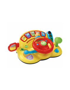 VOLANTE MULTIATTIVITA' VTECH VROOM VROOM , CRUSCOTTO INTERATTIVO, MACCHININA COMANDABILE, 12-36 MESI