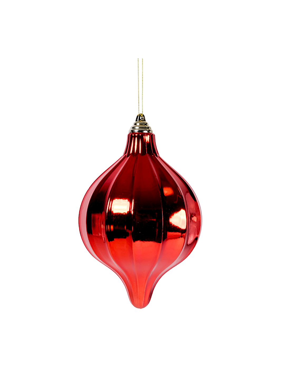 Pendente di Natale Decoro Rosso 19x12cm PVC, Addobbi Natalizi, Decorazioni, La magia di Natale per la casa