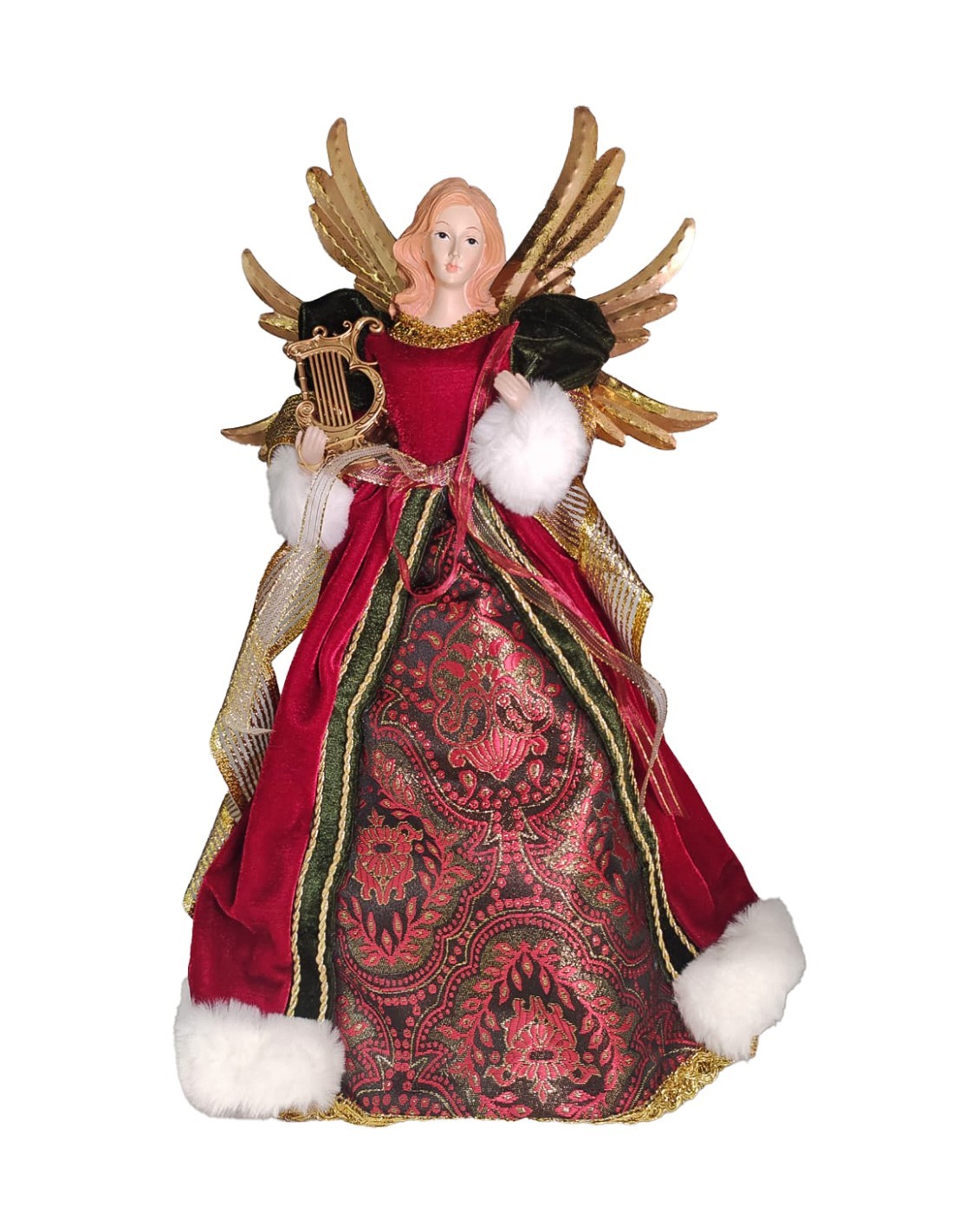 ANGELO TESSUTO BORDEAUX 22X25X42CM