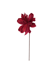FIORE ARTIFICIALE CAMELIA ROSSO 71CM