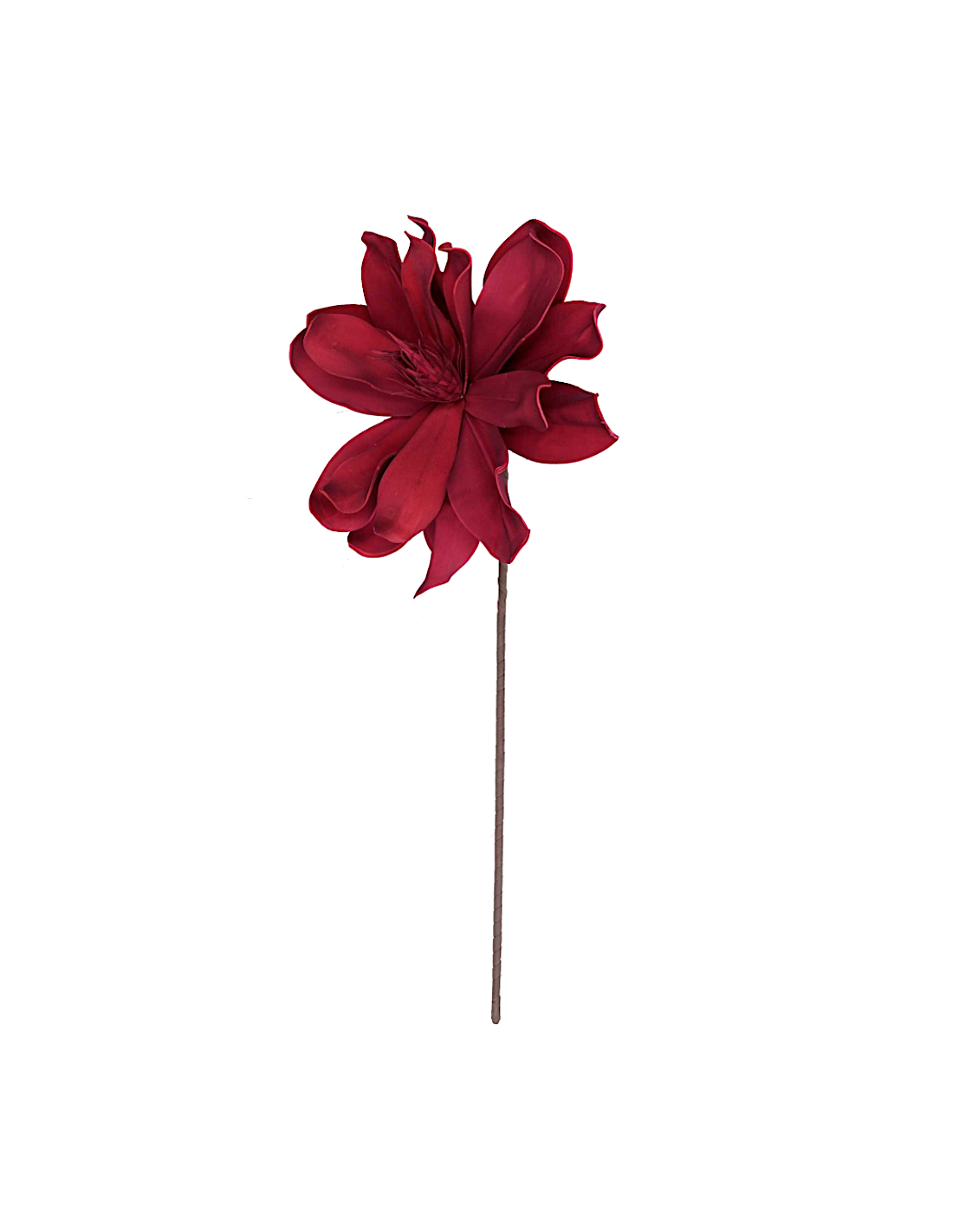 FIORE ARTIFICIALE CAMELIA ROSSO 71CM