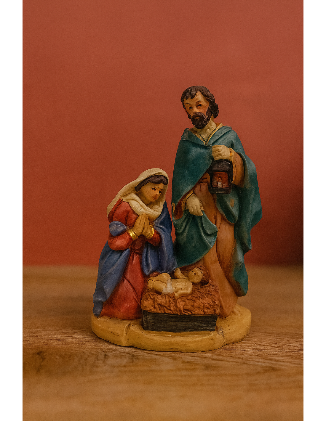Set Natività di Natale 10cm, Presepe Natalizio Completo, Statuine Decorative, La magia di Natale per la casa
