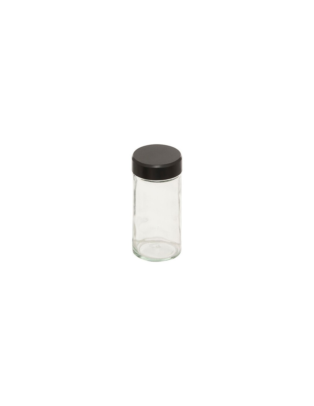 Portaspezie Rotante con 12 Barattoli – Diam. 19 x H 27,8 cm, Nero