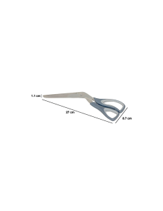 5five Forbici per pizza con manico ergonomico – Grigio 8,7 x 27 cm