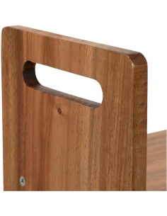 5five – Scaffale con Porta in Legno di Acacia 2
