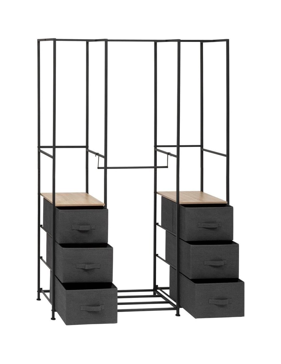 Armadio 5five Tissa – 2 Ripiani e 6 Cassetti
