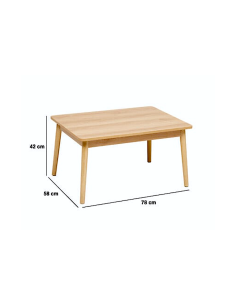 Tavolino Abana 5five – Legno Chiaro