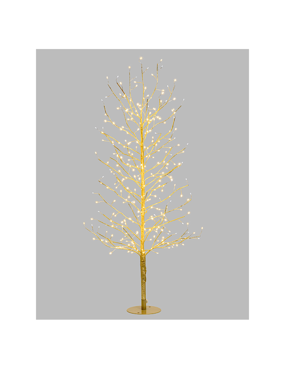 ALBERO 77829 RAMO TIGLIO 330MICROLED BIANCO CALDO 120CM